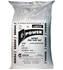 Refined Free Flow Salt(30 PPM)